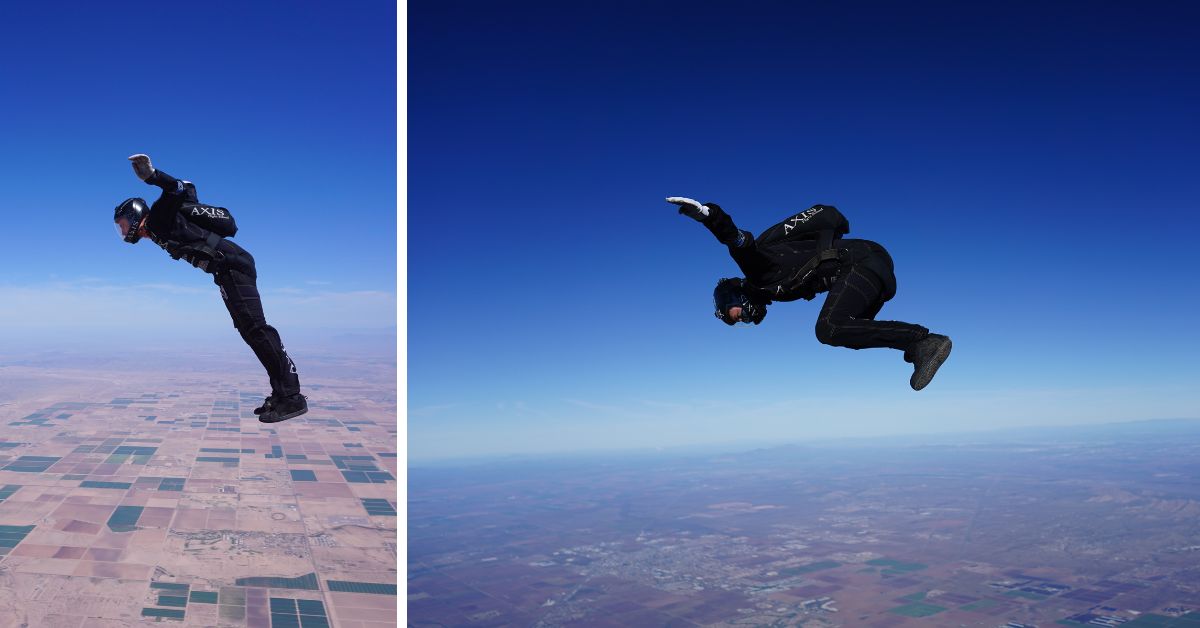 Good luck pulling this off without solid belly-flying skills (flyer: Nik Daniel, AXIS Flight School)