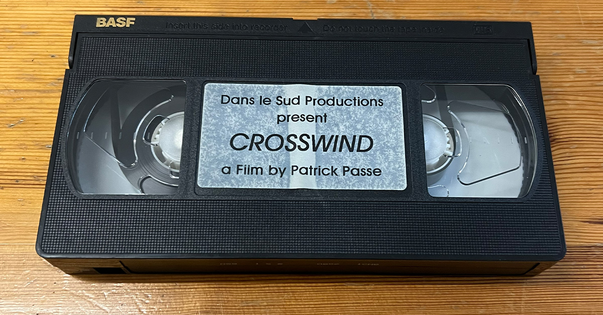 VHS tape of Crosswind